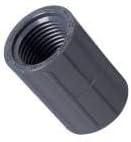 2 Pack - Orbit 1/2 Inch Female Thread PVC Coupling for Sprinkler Pipe