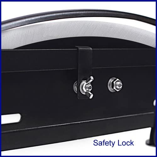 14-Inch Stainless Steel Flower Stem Cutter - Heavy Duty Bunch Cutter with Safety Lock - Perfect for Florists & Gardeners