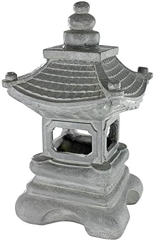 Design Toscano s/2 Chengdu Pagoda Asian Lantern Statues