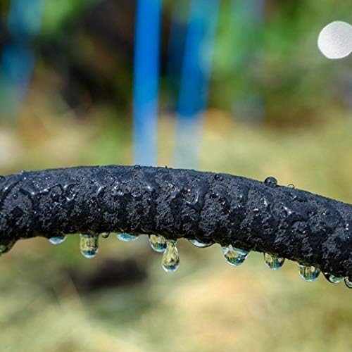 Watex Home Irrigation, Soaker Hose, 50 ft. Weeping hose, water-efficient irrigation, saving water by 60%