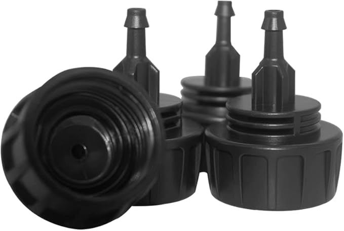 Hooshing 4PCS 1/4 Inch Drip Irrigation Tubing to Faucet Garden Hose Adapter 3/4" to 1/4" Irrigation Hose Adapter Reusable Connector Fittings for Garden Supplies