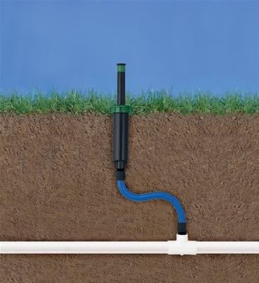 3-Pack Orbit 37321 1/2" MPT x 18" Multi-Flex Sprinkler Riser