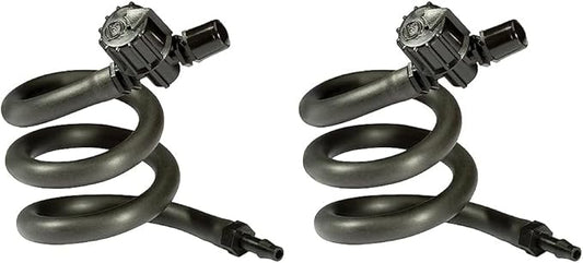 Rain Bird MISTUB-1S Drip Irrigation Flexible Mister, 360° Full Circle Pattern, 12" Length, 1' - 3' Spray Distance (Pack of 2)