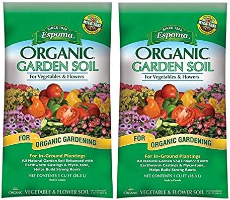 Espoma Company (VFGS1) Organic Vegetable and Flower Soil (Тwo Рack)