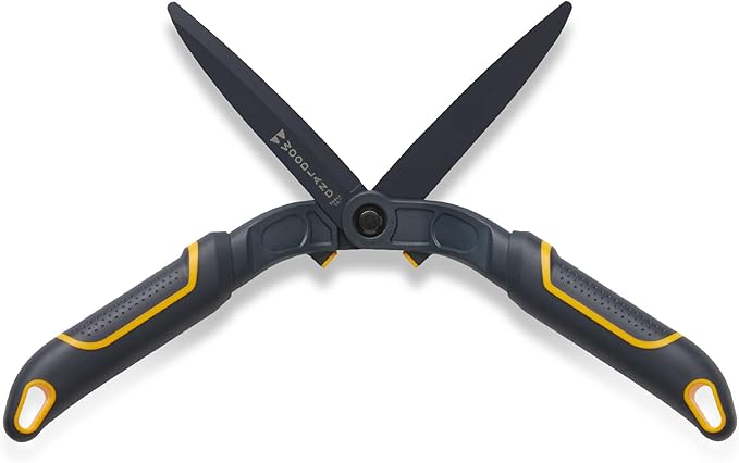 Woodland Tools Co. Duralight 16" Hedge Shear – Compact and Lightweight Pruning Shears for Gardening, Ideal for Shrubs and Bushes