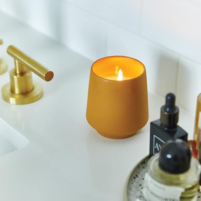 Modern Sprout Rooted Candle Grow Set, Indoor Herb Garden, Seed Starter Set, Organic, Non-GMO, Lavendar & Cedarwood