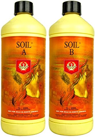House & Garden - Soil A&B Base Nutrient 1L Set