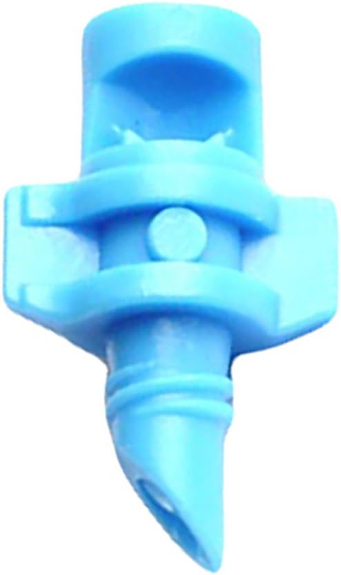 50 Pcs 90 Degree Micro Sprayer Refraction Automizing Drippers Hydroponic Garden Irrigation Blue