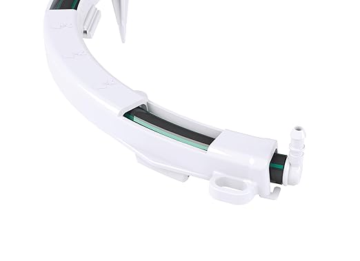 1 Pack - Premium Hevy Duty Drip Irrigation Watering Ring for 1/8" .125 inch Tubing, Halo, Circle, Great for Greenhouse & Commercial Grower Applications (5" Diameter Ring, 1)