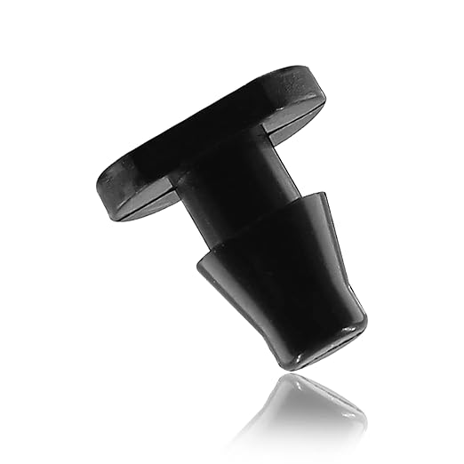 150Pcs 1/4 Inch Drip Irrigation End Cap Plugs Hose Barbed Tubing Coupling Valve for Agricultura Garden