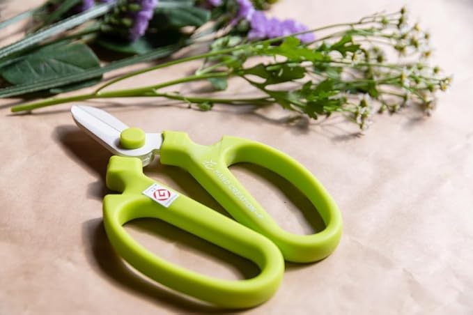 SAKAGEN HAND CREATION Flower Shears Type F-170 Scissors (Light Blue)