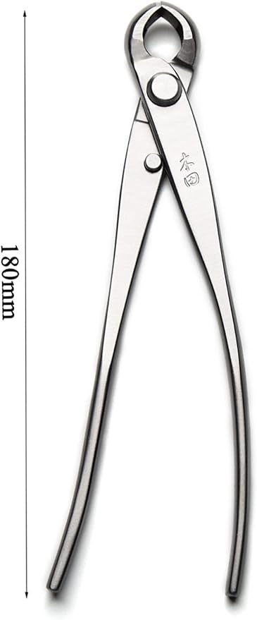 Bonsai Knob Cutter Round Edge Cutter Professional Grade Branch Cutter Alloy Steel Bonsai Tools Equip With Tool Bag (MT-KC-180)