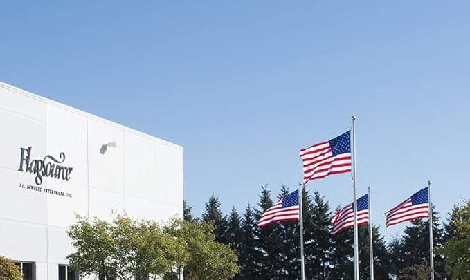 FlagSource Louisiana Nylon State Flag, Made in USA, 6x10'