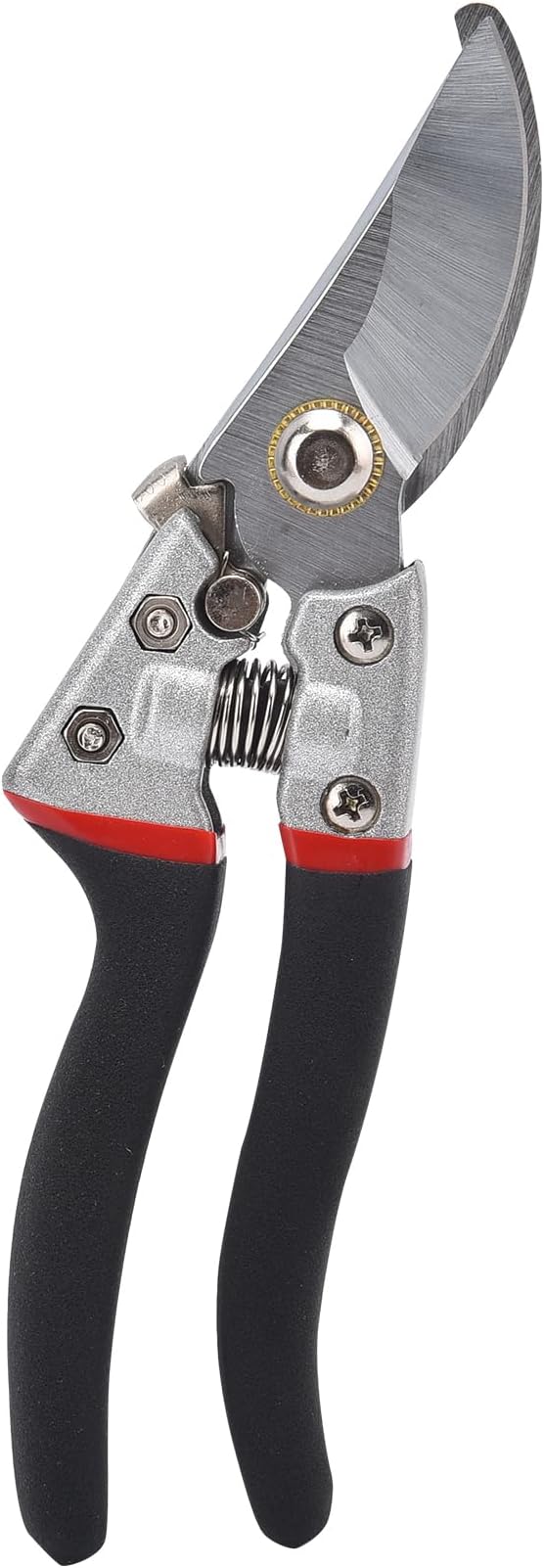 Garden Pruning Shears Set - 2 Pack, 1 Bypass Pruner+1 Straight Blade Scissors,Garden Shears Clippers, Hand Tools Scissors Loppers,Cutting Shears Garden,Hedge Clippers, Rose Pruning Shears