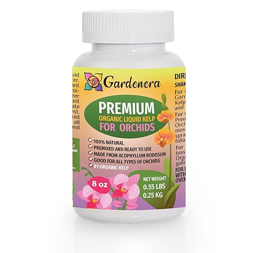 Organic Orchid Superfood - 8 oz - Premium Seaweed Fertilizer for Nurturing Healthy Orchid Plants