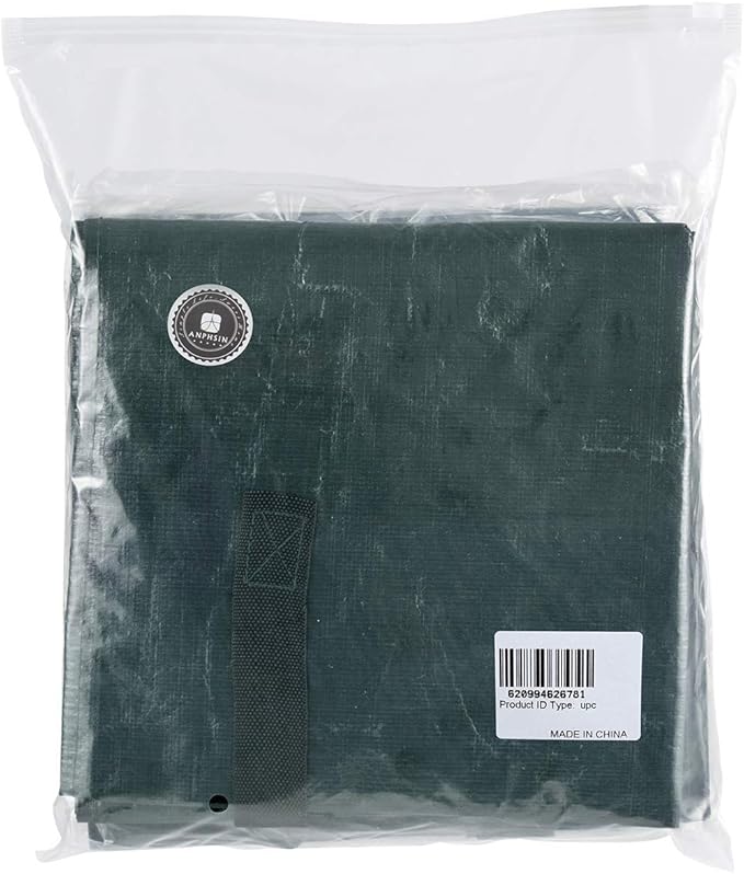 ANPHSIN 4 Pack 10 Gallon Garden Potato Grow Bags with Flap and Handles Aeration Fabric Pots Heavy Duty Vegetable Planter Bag for Tomato, Fruits