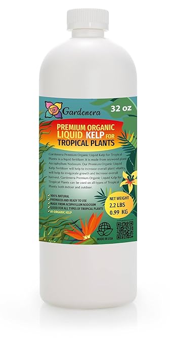 Specific Care for Tropical Beauties - 32 oz - Concentrated Kelp & Seaweed Extract for Thriving Tropical Plants