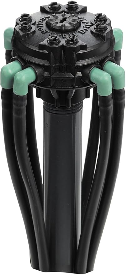 5 Pack - Orbit Adjustable Flow 8-Port Drip Irrigation Manifold for 1/4 Inch Tube