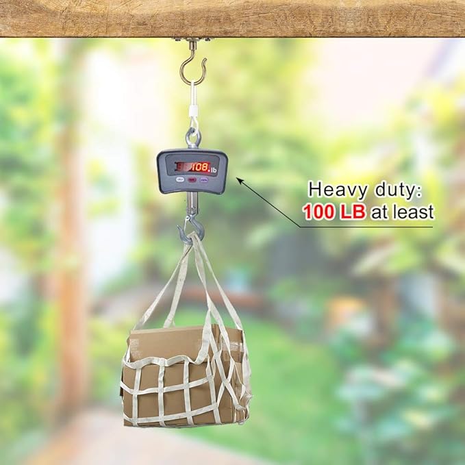 Dolibest Wall Mount Ceiling Hooks,Plant Hooks for Ceiling Metal Plant Bracket Iron Wall Mount Lanterns Hangers Hooks for Hanging Plants Lights, Outdoor Wire, Fairy Lights, Wind Chimes, Bronze(2PCS)