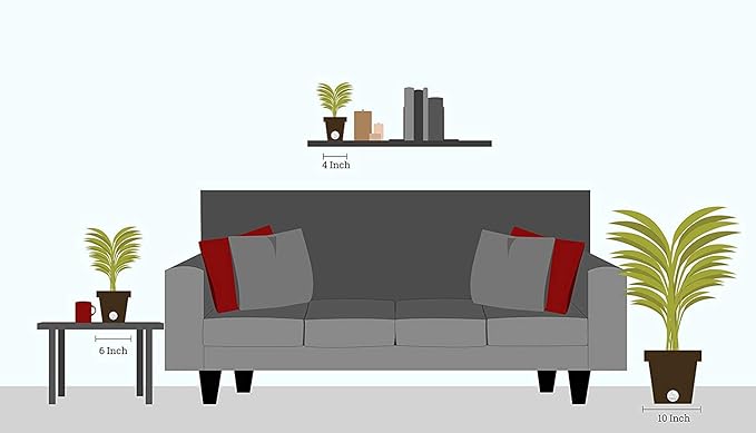 Costa Farms Spathiphyllum Peace Lily Live Indoor Plant in in Premium Scheurich Ceramic Planter, 15-Inch