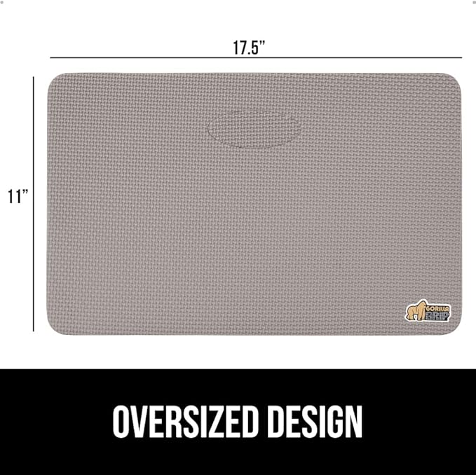 Gorilla Grip Extra Thick Kneeling Pad, Supportive Soft Foam Cushioning for Knee, Water Resistant Construction for Gardening, Bathing Baby, Workout Supplies, Lightweight, Garden Work Gifts