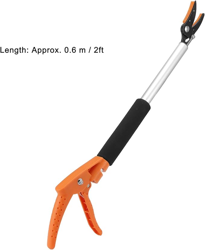 Fruits Scissors Aluminum Fruit Picker Cutter for Grapes Peach Branch Pruning Shears Gardening Accessory Orange