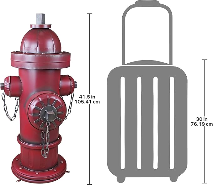 Design Toscano Giant FIRE Hydrant
