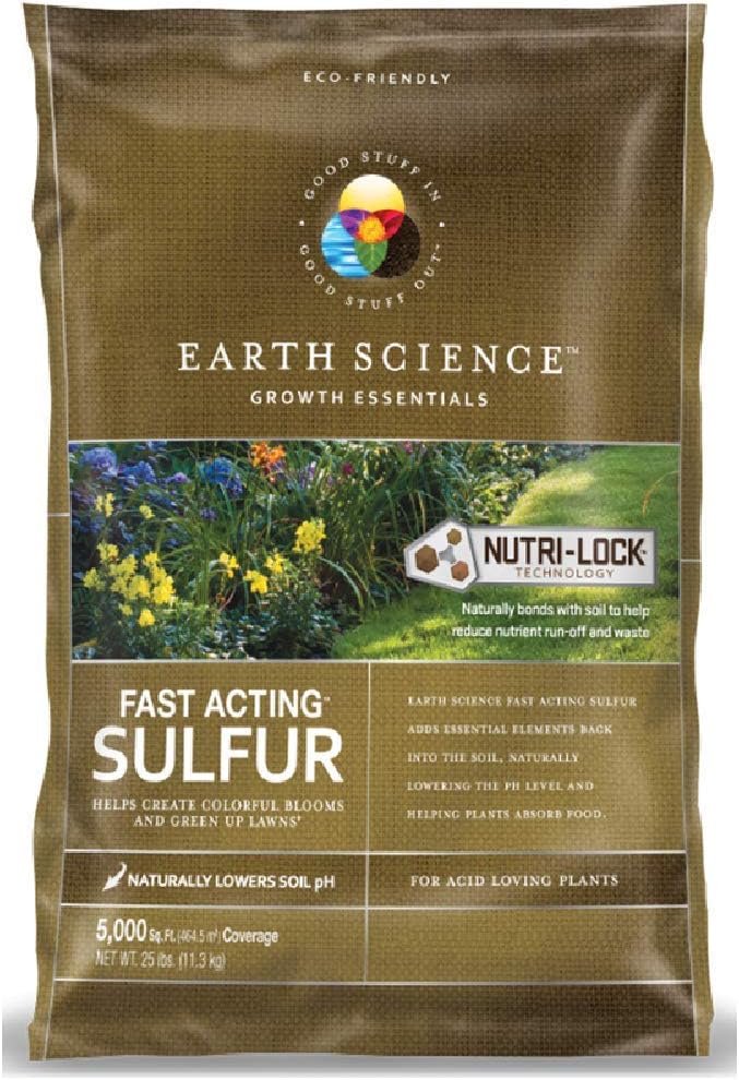Earth Science Fast Acting Sulfur (25 lb.)