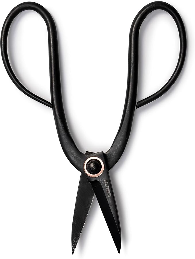 Barebones Artisan Pruning Shears - Gardening Shears and Herb Scissors - Essential Gardening Tools for Herb Gardens and Planting - Rust-resistant Garden Clippers