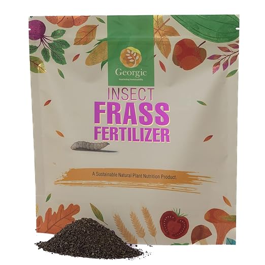 Insect Frass Fertilizer for Soil Amendment, All-Purpose Organic House Plant Food and Fertilizer- 3 Pound
