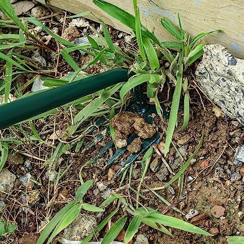 Weeding Artifact Uprooting Weeding Tool Claw Gloves Kit, 6 Teeth Dual Purpose Weed Puller, for Yard Farm Gardening Cultivating Loosening Weeding Mulching Planting Steel Hand Weeder