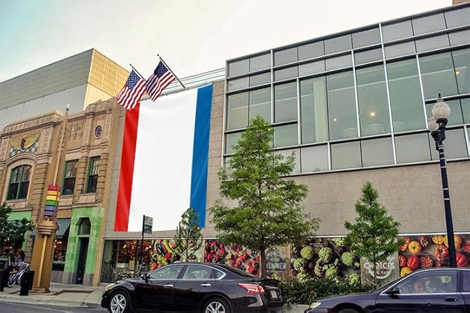 Ukraine Crimea Extra Large Flag 10x15FT Giant Ukrainian Crimean Polyester Banner With 5 Grommets Fade Resistant Vivid Color For Patriotic Festival Events Party Decoration(Crimea UKR, 10x15FT)