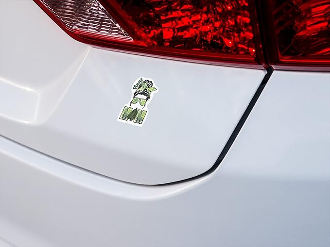 Plant Mom Sticker Vinyl Decal Bumper Sticker Accessories Plantmom Succulent Plantlover Gardner Plantaholic Wildflowers Gardening Houseplant Flower Floral Summer Outdoor Indoor CS1163-2PK