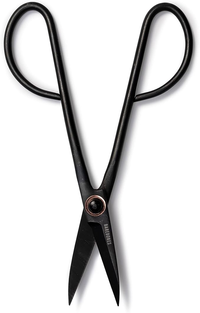 Barebones Artisan Trimming Shears - Gardening Shears and Herb Scissors - Essential Gardening Tools for Herb Gardens and Planting - Rust-resistant Garden Clippers