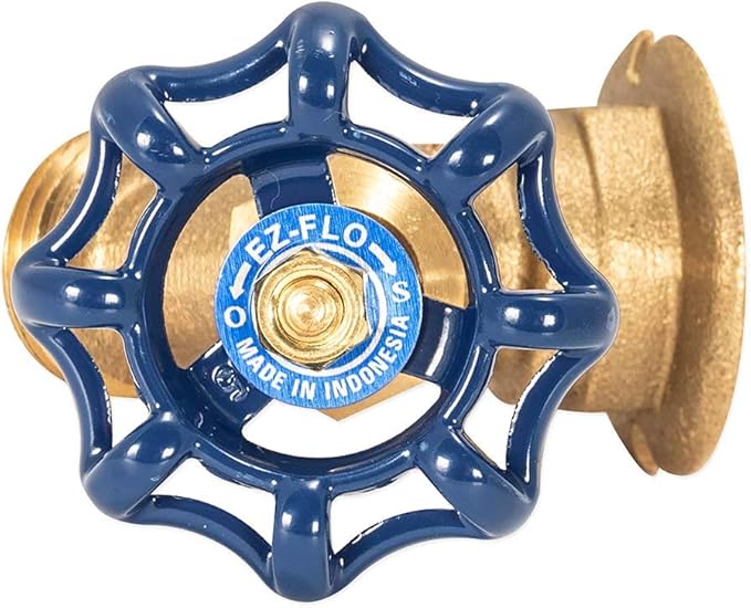 Eastman Brass Irrigation Sillcock Valve, 3/4 Inch FIP x 3/4 Inch MHT Connection, Brass Plumbing Fitting, 20223