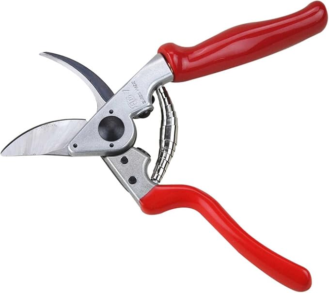 Felco Pruning Shears (F 7) - High Performance Swiss Made One-Hand Garden Pruners