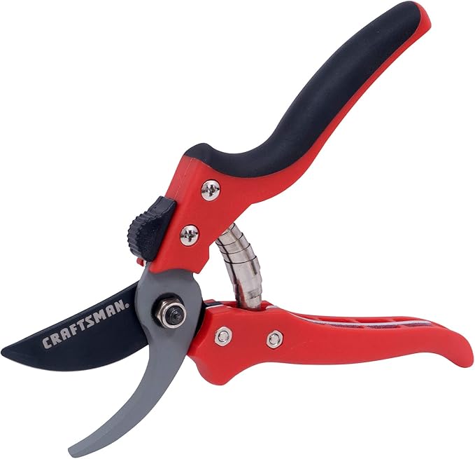 CRAFTSMAN 3-Piece Trimming & Sculpting Set with Bypass Pruning Shears, Garden Snips & Hedge Shears for Shaping, Trimming Delicate Plants, Shrubs & Trees