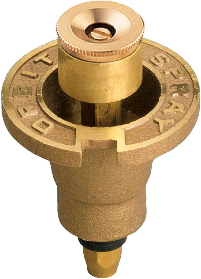 2-Pack Orbit Full Spray Pattern All Brass Pop-Up Sprinkler Head