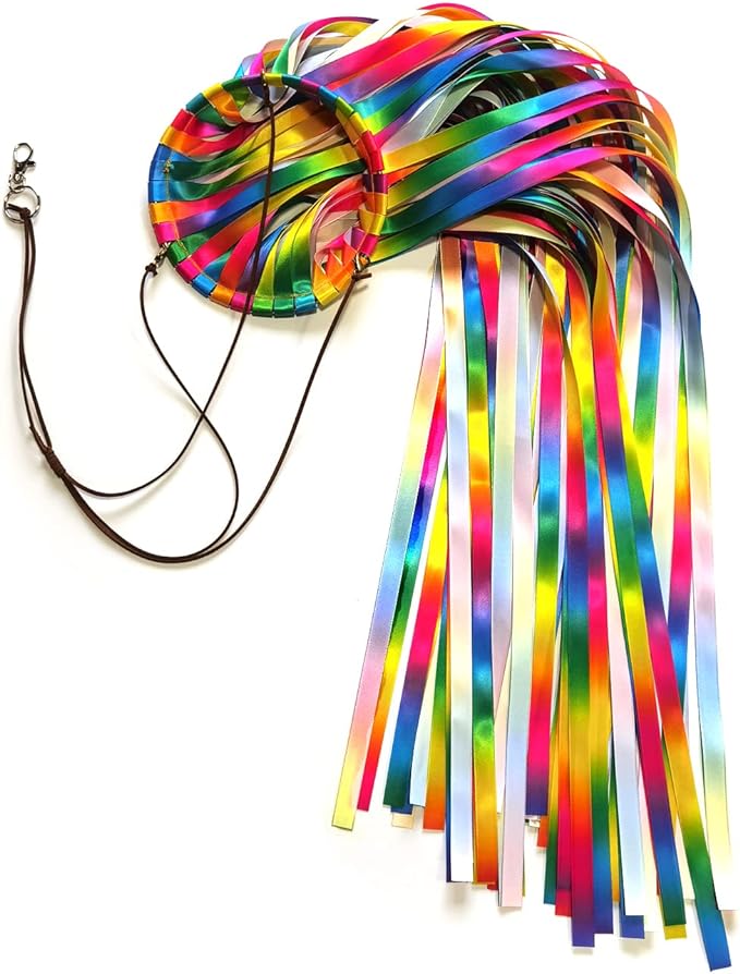 Ribbon Windsock Streamer, Outdoor Decorations for Your Patio, Garden, Yard, Dock and Camper, 49-Inch, WS49-YH