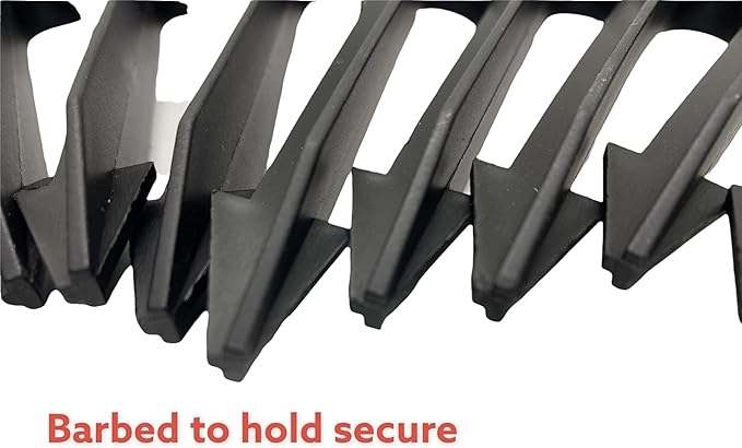 EMBerg Outdoor Drip Irrigation Tubing Garden Soaker Hose Hold-Down Anchor Stakes to Keep Your Hose Secured to The Ground - Great for Robotic Lawn Mowers! (20 Count)