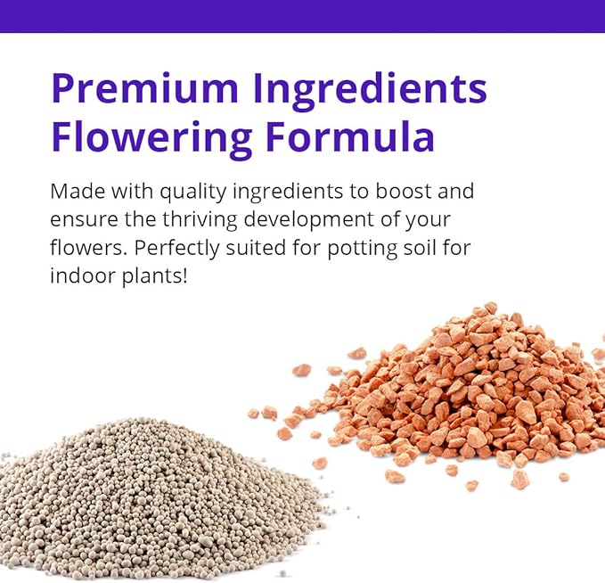 Humboldts Secret Flower Stacker – Best Flowering Formula for Bigger Harvests - Flowering Plant Food – Nutrient System for Potting Soil for Indoor & Outdoor Plants - 2.5 Gallons