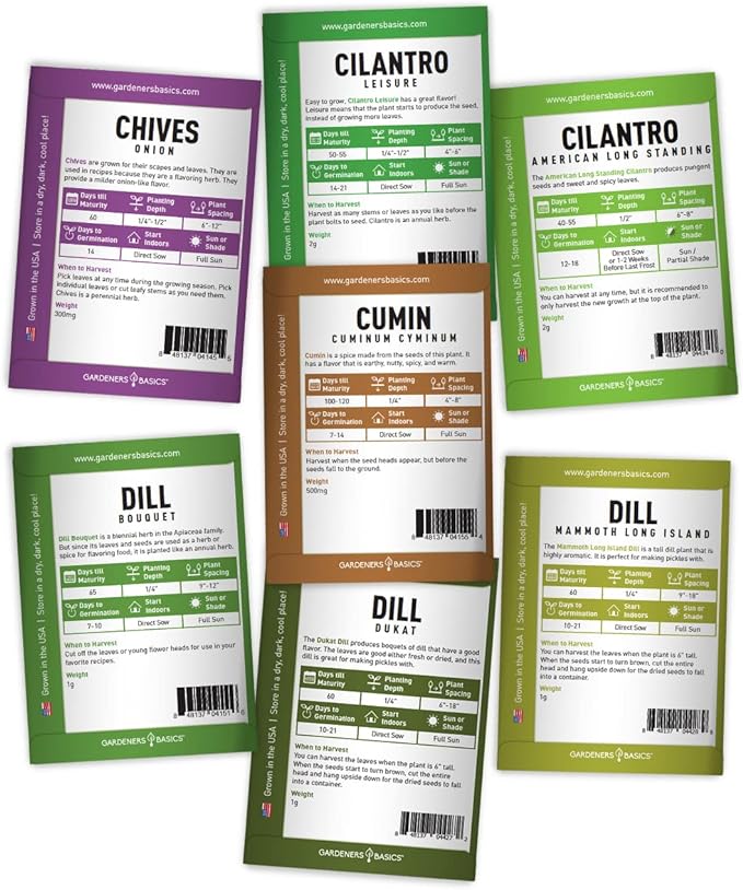 Complete Medicinal Herb Seeds for Planting Collection - 35 Best Herbs Variety Pack for Teas and Home Remedies - Indoor, Outdoor, Hydroponic Herbal Herbalist Seed - Non-GMO, Heirloom Gardeners Basics