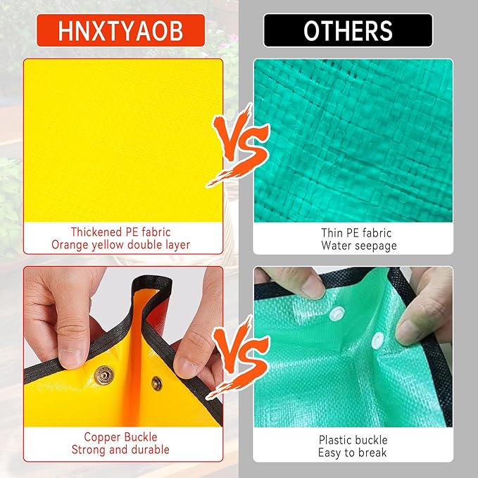 3 Pcs 26.8" x 26.8" Repotting Mat for Indoor Plants Transplanting and Potting Soil Mess Control, Plant Gifts for Plant Lovers