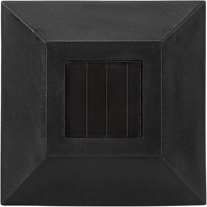 TECHKO Solar Classic Lantern Garden Pathway Lights – Dusk-to-Dawn, Weather-Resistant Outdoor LED Lighting (4-Pack)