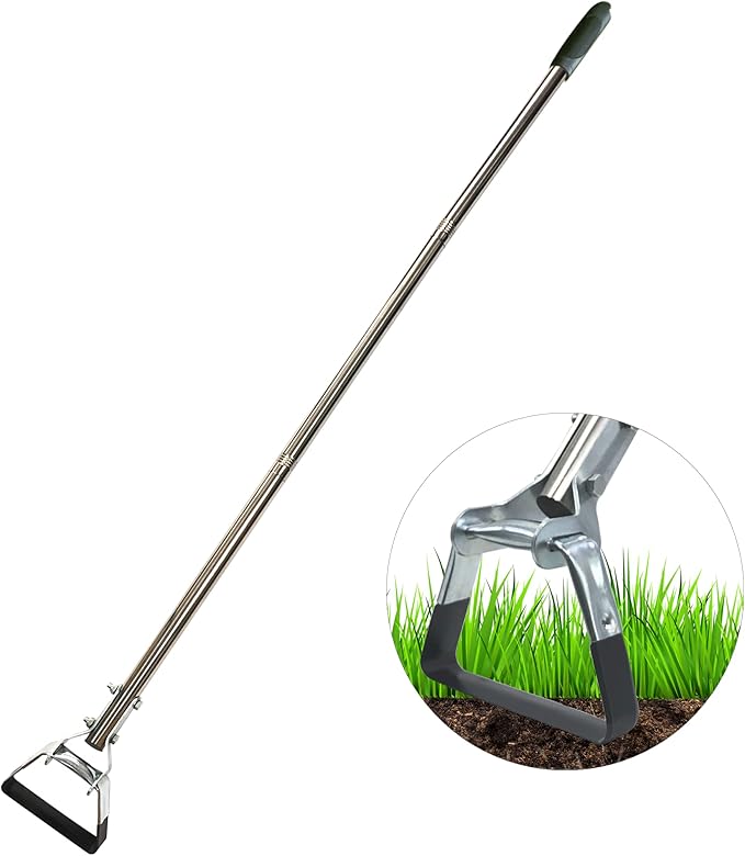 Garden Hoe Stirrup Hula Hoe Replacement Head Weeding Hoes Action Weeder for Gardening Soil loosening