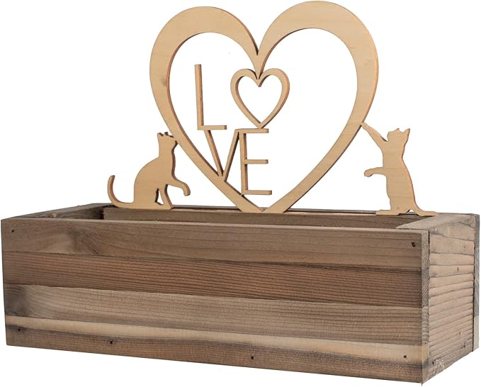 Cat Grass for Indoor Cats Kit – Limited Edition with Decorative Planter, Cat Trellis & Organic Seeds, Free Cat Toy & Catnip Spray for Ultimate Kitty Joy (AW)