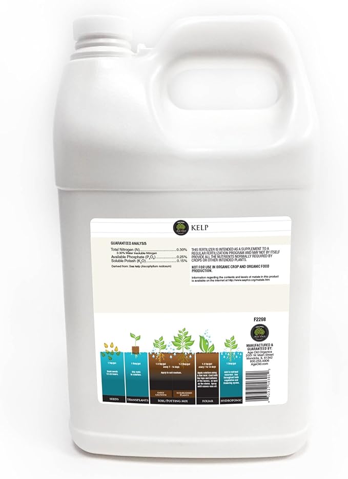 Liquid Fertilizer Kelp - Age Old - 1 Gallon
