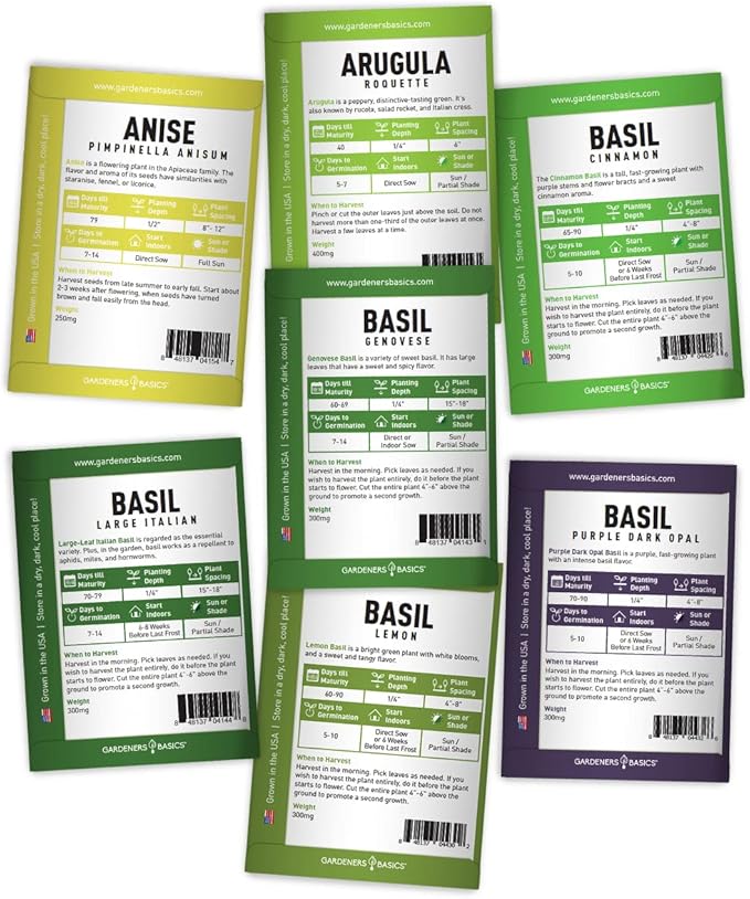 Complete Medicinal Herb Seeds for Planting Collection - 35 Best Herbs Variety Pack for Teas and Home Remedies - Indoor, Outdoor, Hydroponic Herbal Herbalist Seed - Non-GMO, Heirloom Gardeners Basics