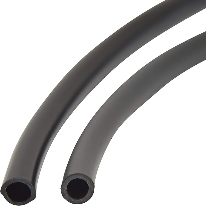 Raindrip 016005VP 1/4-Inch Drip Irrigation Supply Tubing, 50-Foot, for Irrigation Drippers, Drip Emitters, Drip Irrigation Parts, and Drip Systems, made with Vinyl, Black