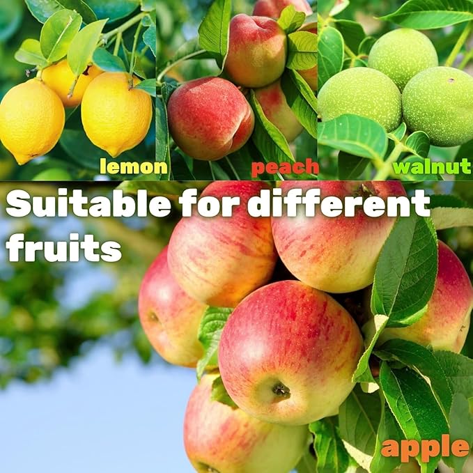 Adjustable Fruit Picker with Telescoping Handle and Basket, 5.5ft - Ideal for Apple, Orange, Avocado, Lemon, Pear, and Mango Harvesting